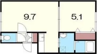 モンレーヴ篠路【3階】の間取り