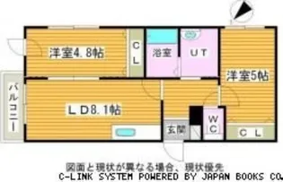 maison de 桜(メゾンド桜)【4階】の間取り