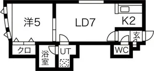 Mana Two【3階】の間取り