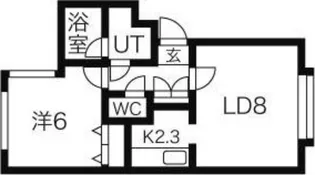 プラネット228【1階】の間取り