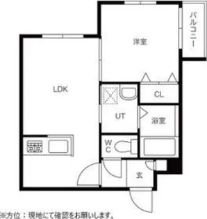 リデーレ西18丁目【4階】の間取り