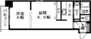 デルソール南6条【7階】の間取り