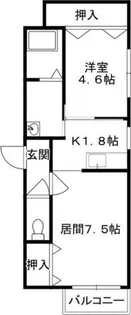 オルタナティブN17【4階】の間取り