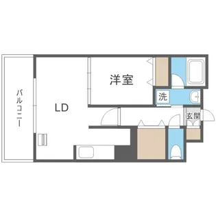 JP noie 円山表参道【4階】の間取り