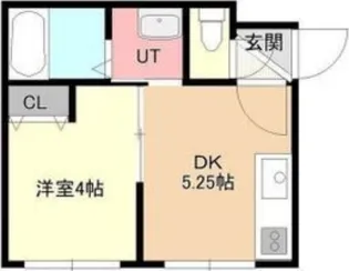 ノースイング28参番館【1階】の間取り