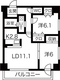 OGS【3階】の間取り