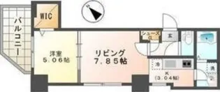 スペチアーレ麻生【7階】の間取り
