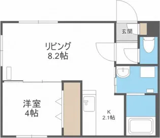 CIAFUL元町 【4階】の間取り