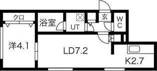 La Meridian【5階】の間取り