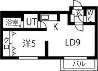 モンターニュレーヴ【1階】の間取り