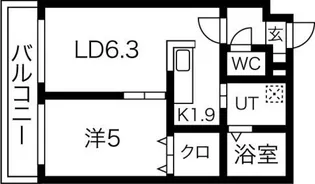 カルディーノN30【2階】の間取り