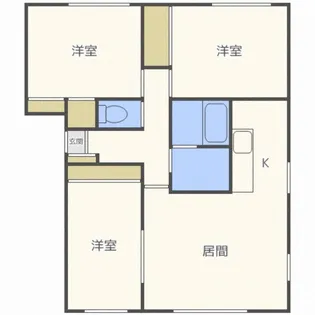 フルハウスN36【2階】の間取り