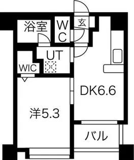 クラッセ北大通り【11階】の間取り