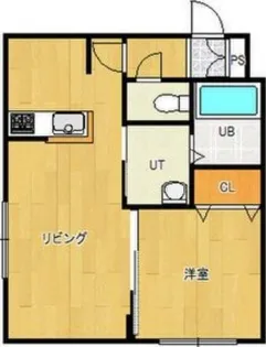 デイズ環状通東【3階】の間取り
