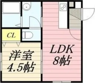 ハイアットプラザ元町【2階】の間取り