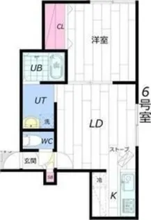 マスターズ【3階】の間取り