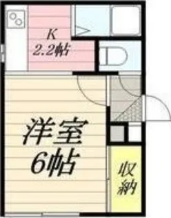 PLAZA コスモス【103号室】の間取り