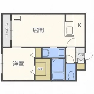 ル・ファールN12【4階】の間取り
