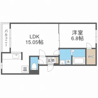レジデンスN30【4階】の間取り