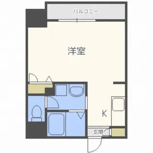 サンウッド札幌・医大前【2階】の間取り