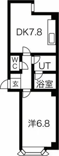 センチュリー32【203号室】の間取り