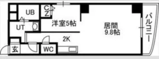 プルミエール札幌【2階】の間取り