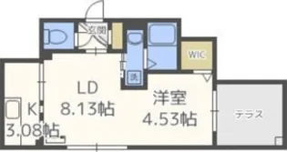 シエルノース22【1階】の間取り