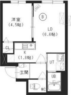 インフィニティN22E2【2階】の間取り
