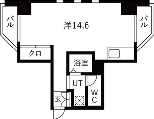 BLoom【3階】の間取り