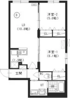 アムール(Amour)【4階】の間取り