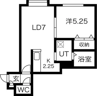 VivaceIII(ヴィヴァーチェ3)【2階】の間取り