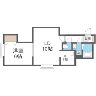 フォレストハイムN25【2階】の間取り