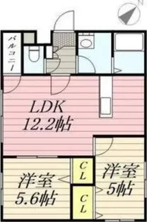 メゾンクー・ドゥ・クールⅥ【1階】の間取り