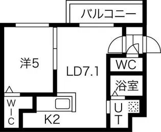 アレイズ元町【3階】の間取り