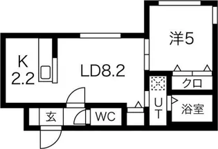 MTガーデンEast II【2階】の間取り