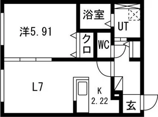 K's Kowa N20【3階】の間取り