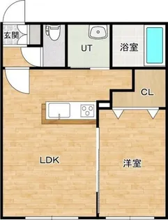 ティラミス【4階】の間取り