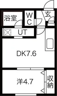 ELLE南麻生 (エル南麻生)【1階】の間取り