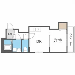 ビジュ元町【2階】の間取り