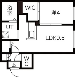 Bluebell Wood N19【2階】の間取り