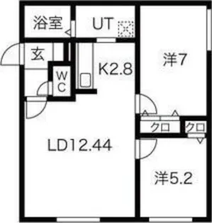 KOKOMO北13条【3階】の間取り