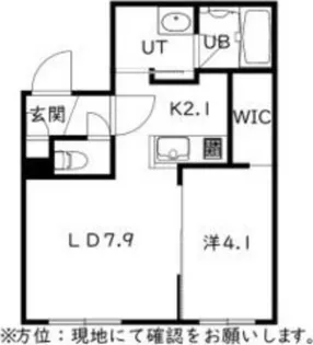 LINK N19(リンクN19)【2階】の間取り