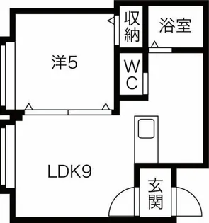 ガーデンパレス【5階】の間取り