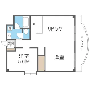 シティ76 Ⅱ【5階】の間取り