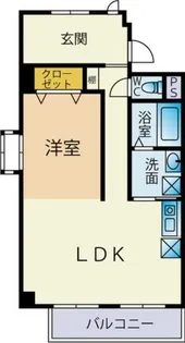 コルメナ元町【6階】の間取り