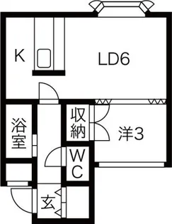 ルーセント22【2階】の間取り