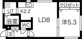 New world(ニューワールド)【3階】の間取り