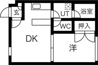 OMレジデンスN36【2階】の間取り