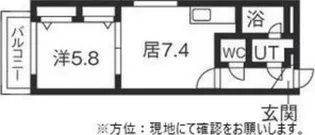 レジデンス高石【2階】の間取り