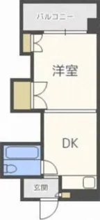 ノースタウンハウス【915号室】の間取り